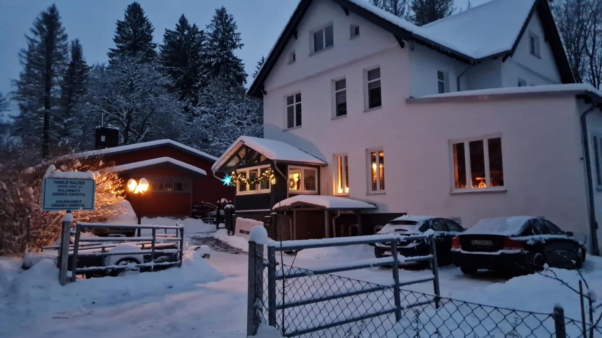 Eulennest Bis 10 Personen,Waesche,Reinigung,Parkplatz Inklusive,Kurtaxe Wird Extra Berechnet Apartment Altenau  Exterior photo